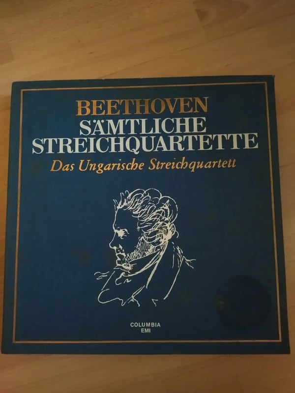 Beethoven: Complete String Quartets Das Ungarische Streichquartett 10x LP Boxset