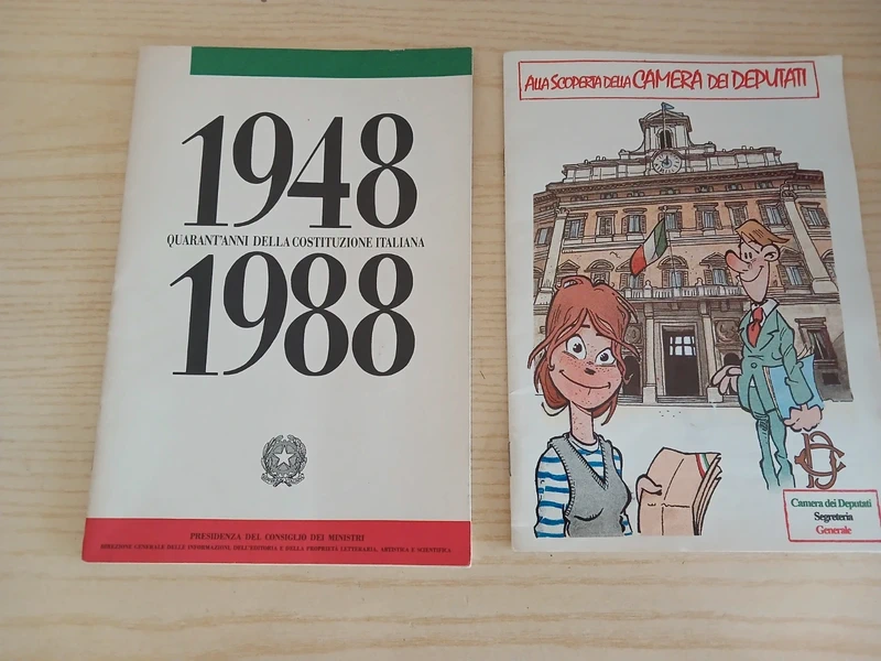 Lotto 2 Libri Italia