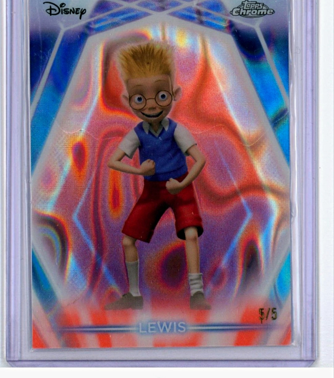 LEWIS CHROME ETCH /5 TOPPS 2026 DISNEY