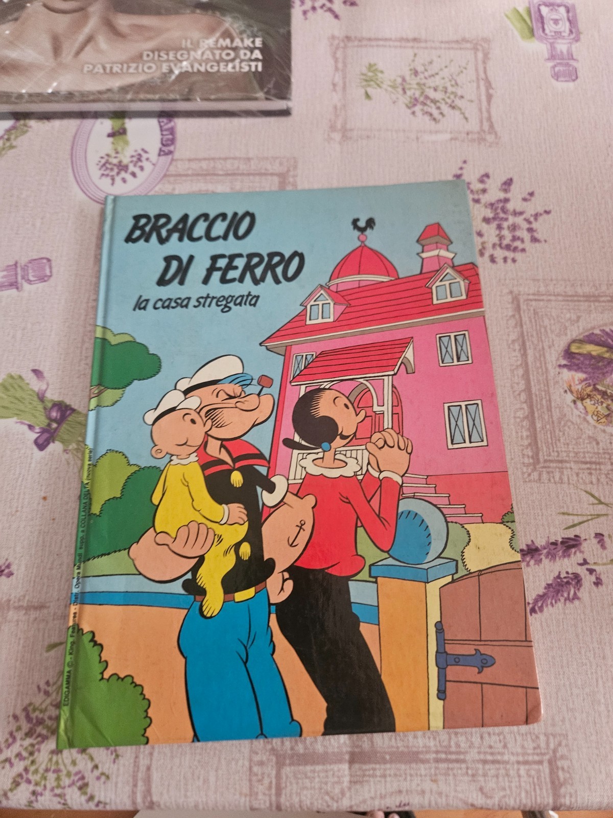 BRACCIO DI FERRO LA CASA STREGATA  CARTONATO