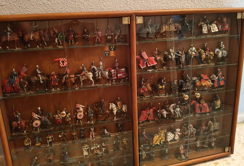 Colección Guerreros Medievales de Plomo