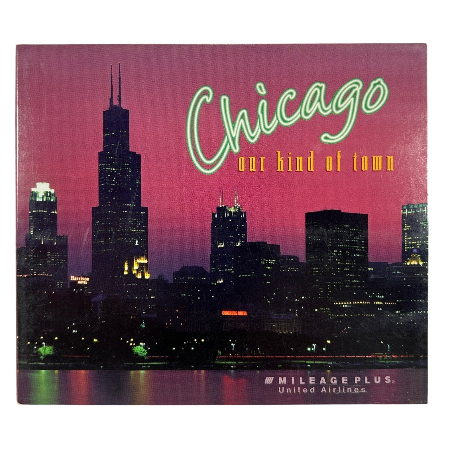 United Airlines Chicago Our Kind of Town CD 1998 Mileage Plus Promo Jazz Blues