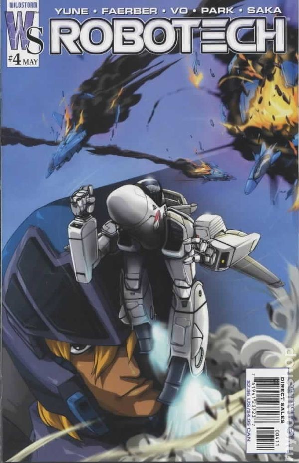 Robotech #4A FN 2003 immagine stock