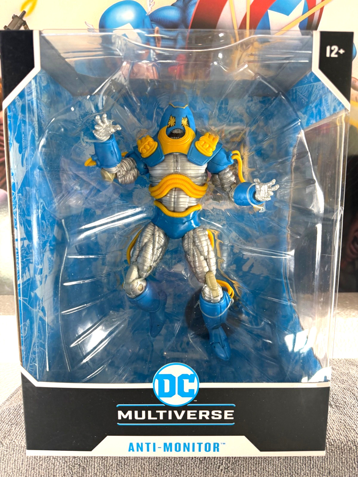 Very Rare McFarlane DC Multiverse Anti-Monitor Action Mega Figure! MIB!