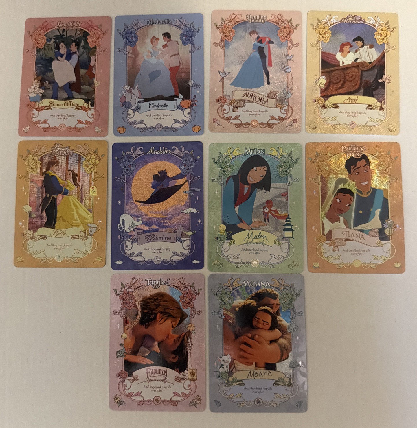 2026 Shining Soul Disney Princess Happily Ever After DISPRI-IV 1-10 set completo