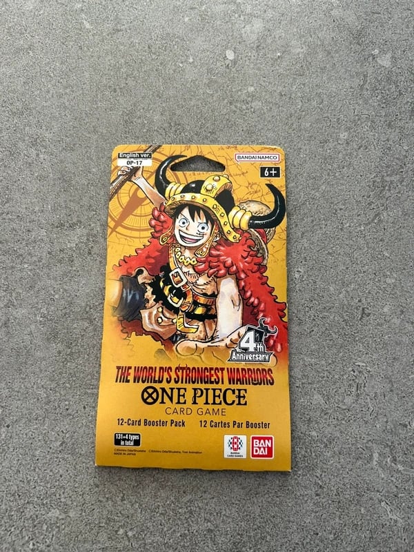 One Piece The Worlds Strongest Warriors OP17 Sealed