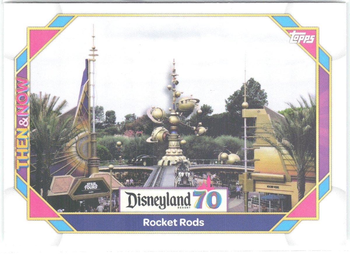 2025 Topps Disneyland 70° anniversario #70 aste per razzi