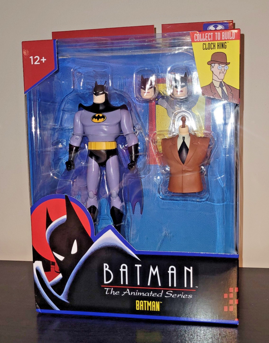 McFARLANE Batman The Animated Series: Batman & CLOCK KING con baf TORSO nuovo con scatola