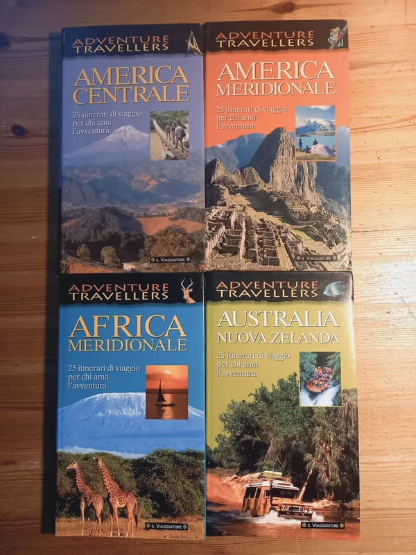 Lotto Libri Adventure Travellers (4 Libri)