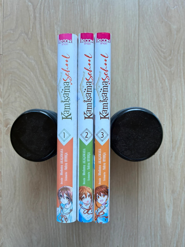 Manga Kamisama school : tomes 1, 2 et 3