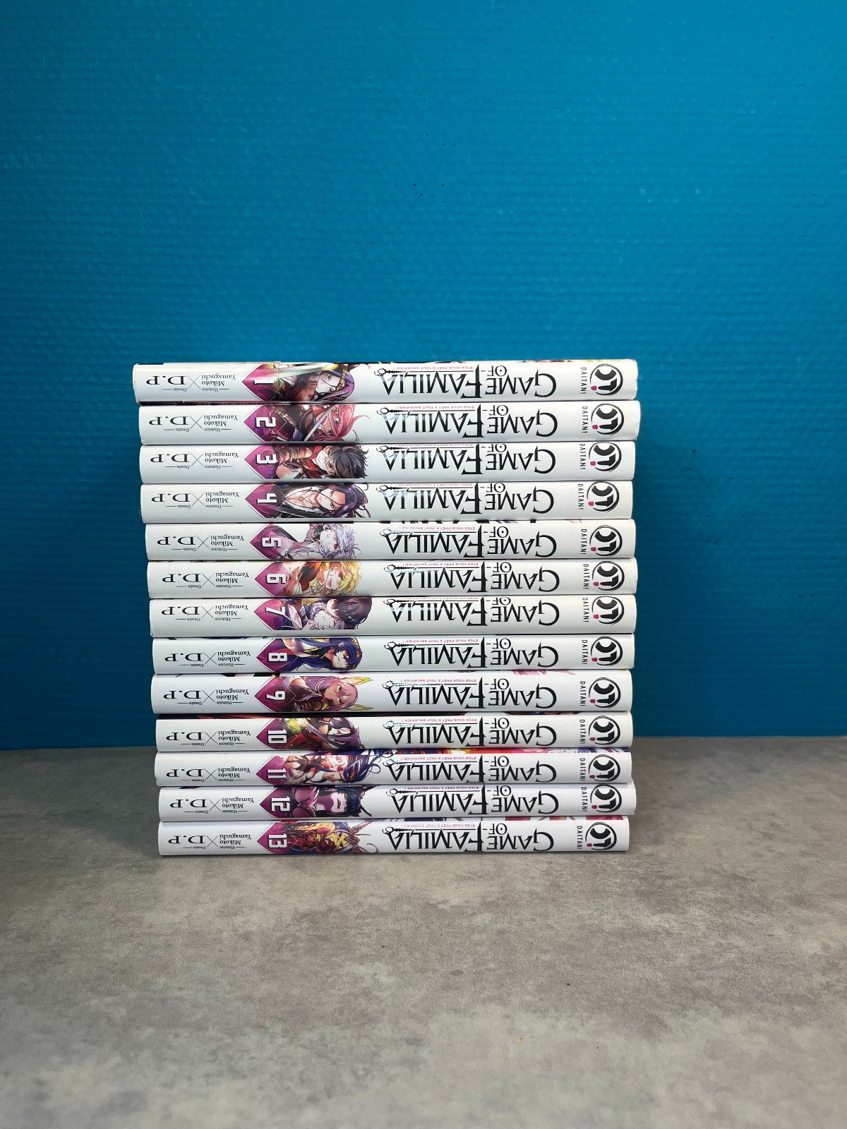 manga : game of familia - collection complete 13 tomes