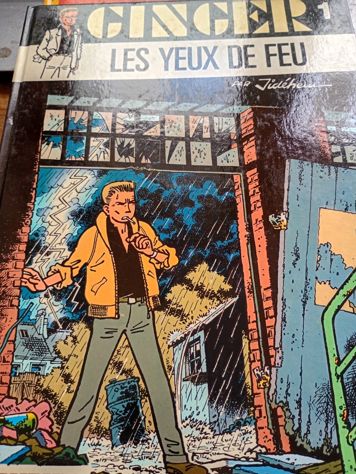 GINGER les trois tomes JIDEHEM dupuis 1984-1986