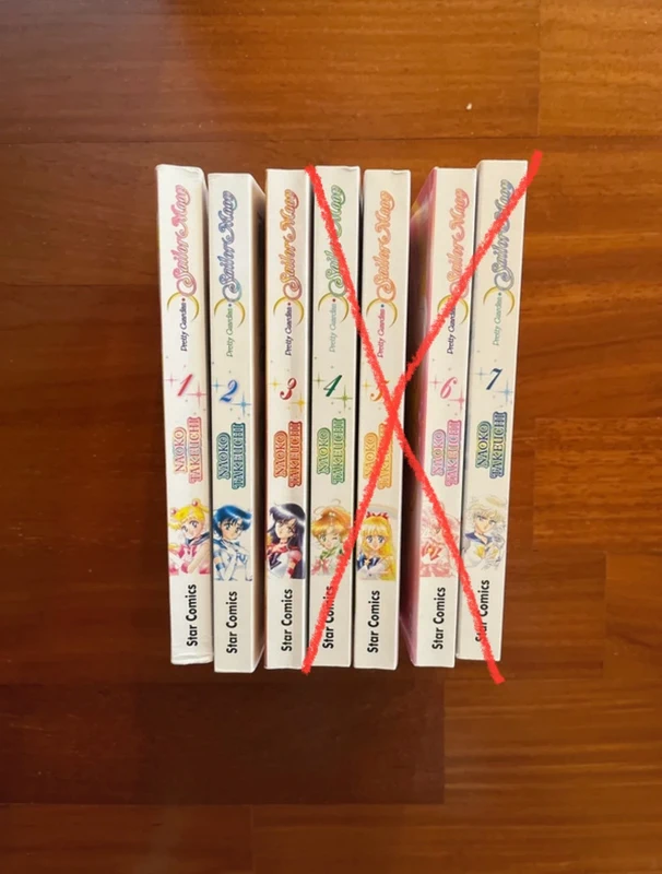 Numeri 1-3 Sailor Moon