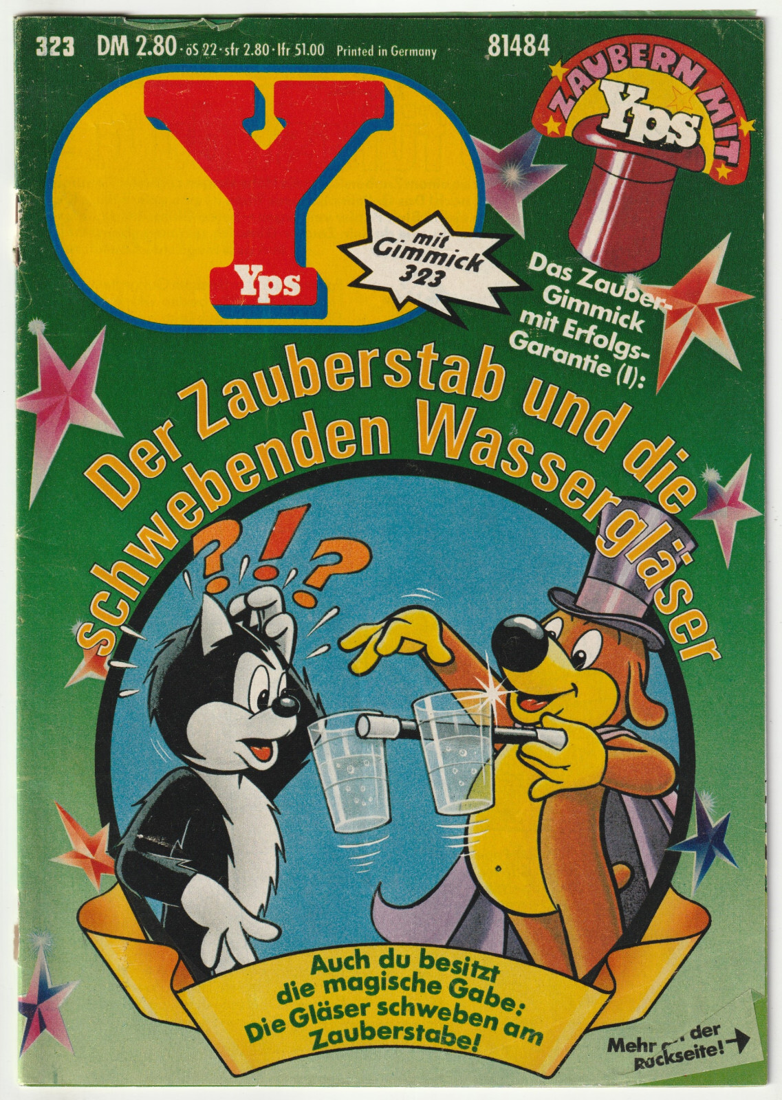 ✪ YPS #323 La bacchetta magica... senza espediente, Gruner + anno 1981 COMICHEFT Z3