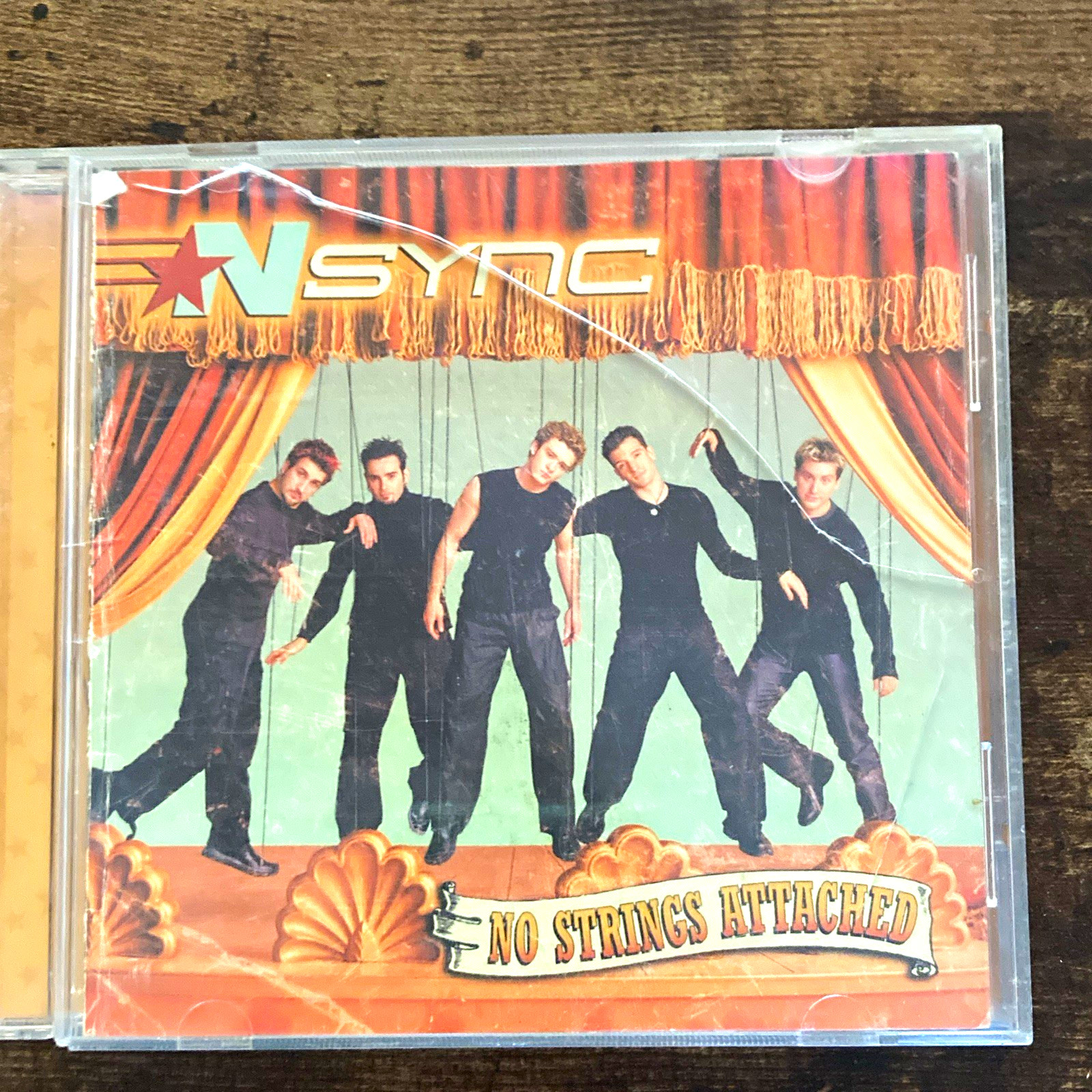 *NSYNC – No Strings Attached CD 2000 Pop Album Jive Jewel Case