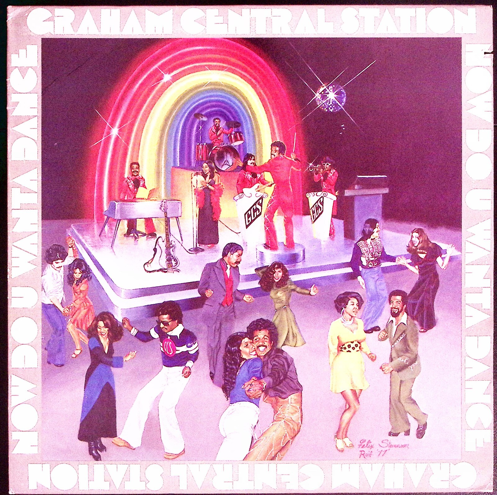 GRAHAM CENTRAL STATION HOW DO U WANTA DANCE WARNER BROS EXC VINYL LP 212-69