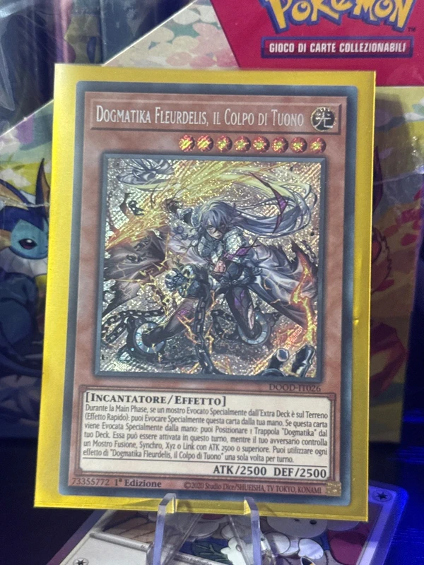 Carta Yu gi oh prima edizione
