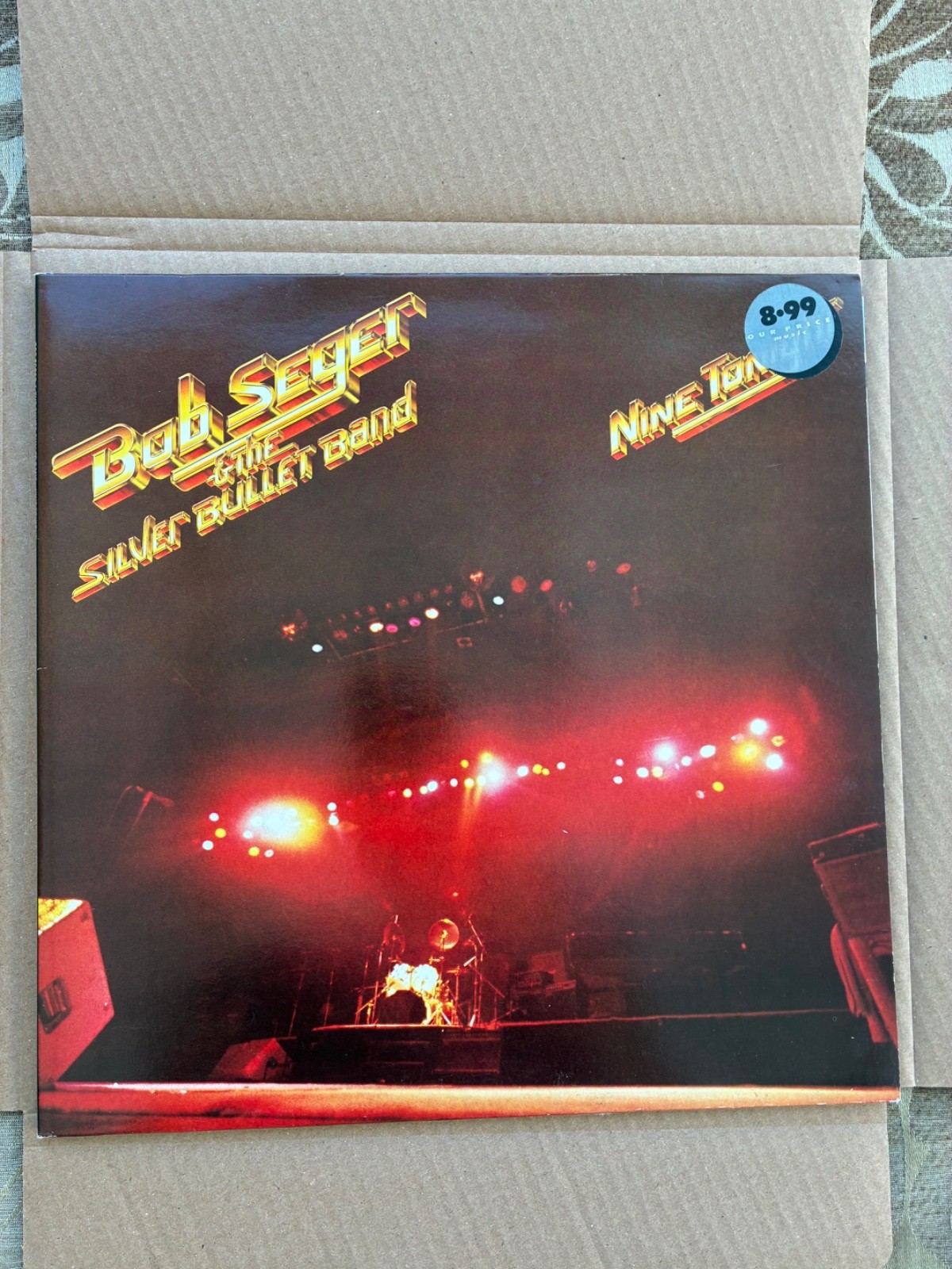 BOB SEGER & THE SILVER BULLET BAND VINYL NINE TONIGHT CAPITOL E-STS231 1981