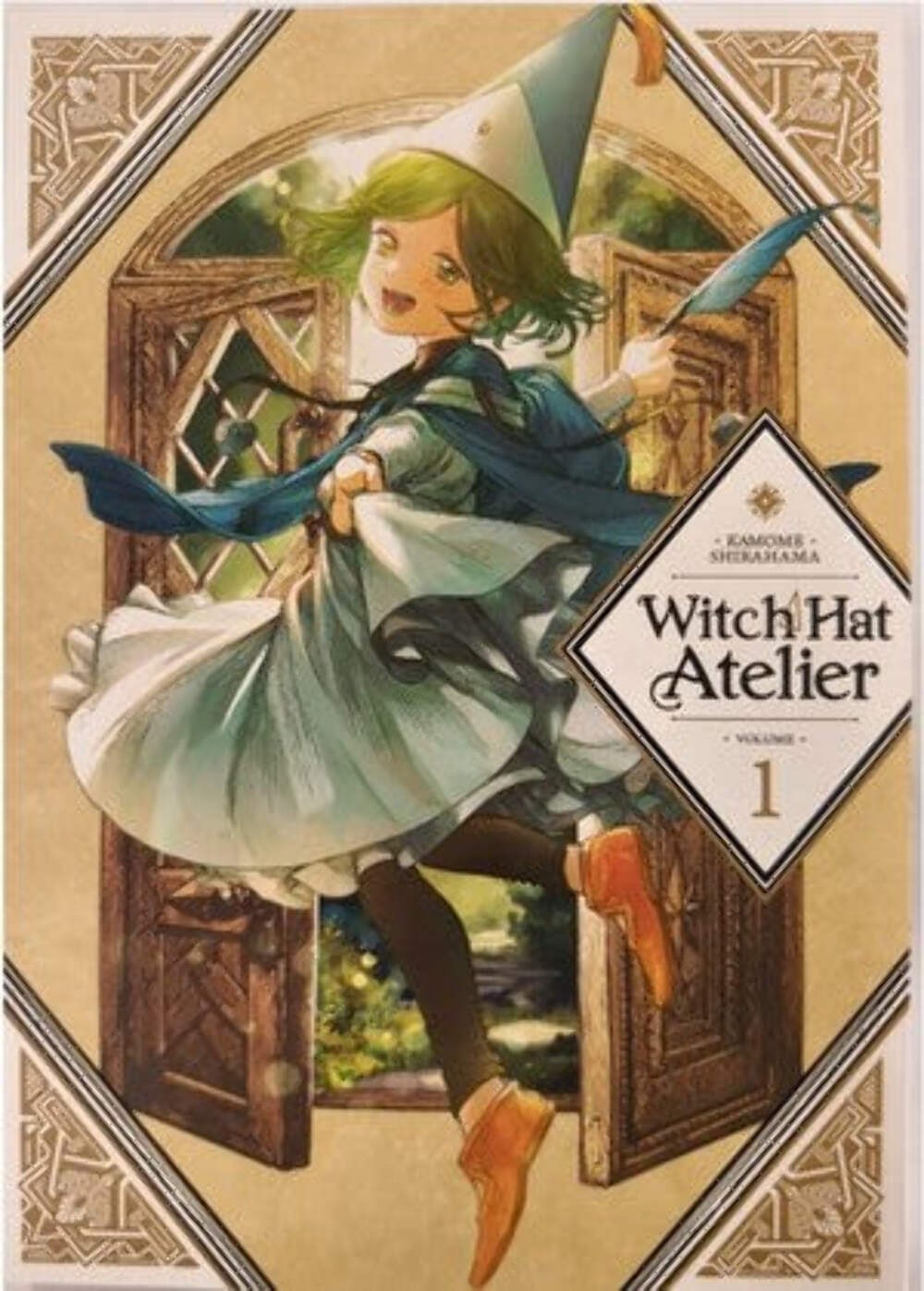 Cappello Strega Atelier Vol 1 Kinokuniya Cover Variante Usato Inglese Manga Graphic Nove