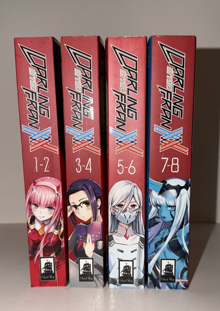 Darling In The Franxx Vol 1-8 Omnibus Manga Inglese SET COMPLETO Scifi Mecha
