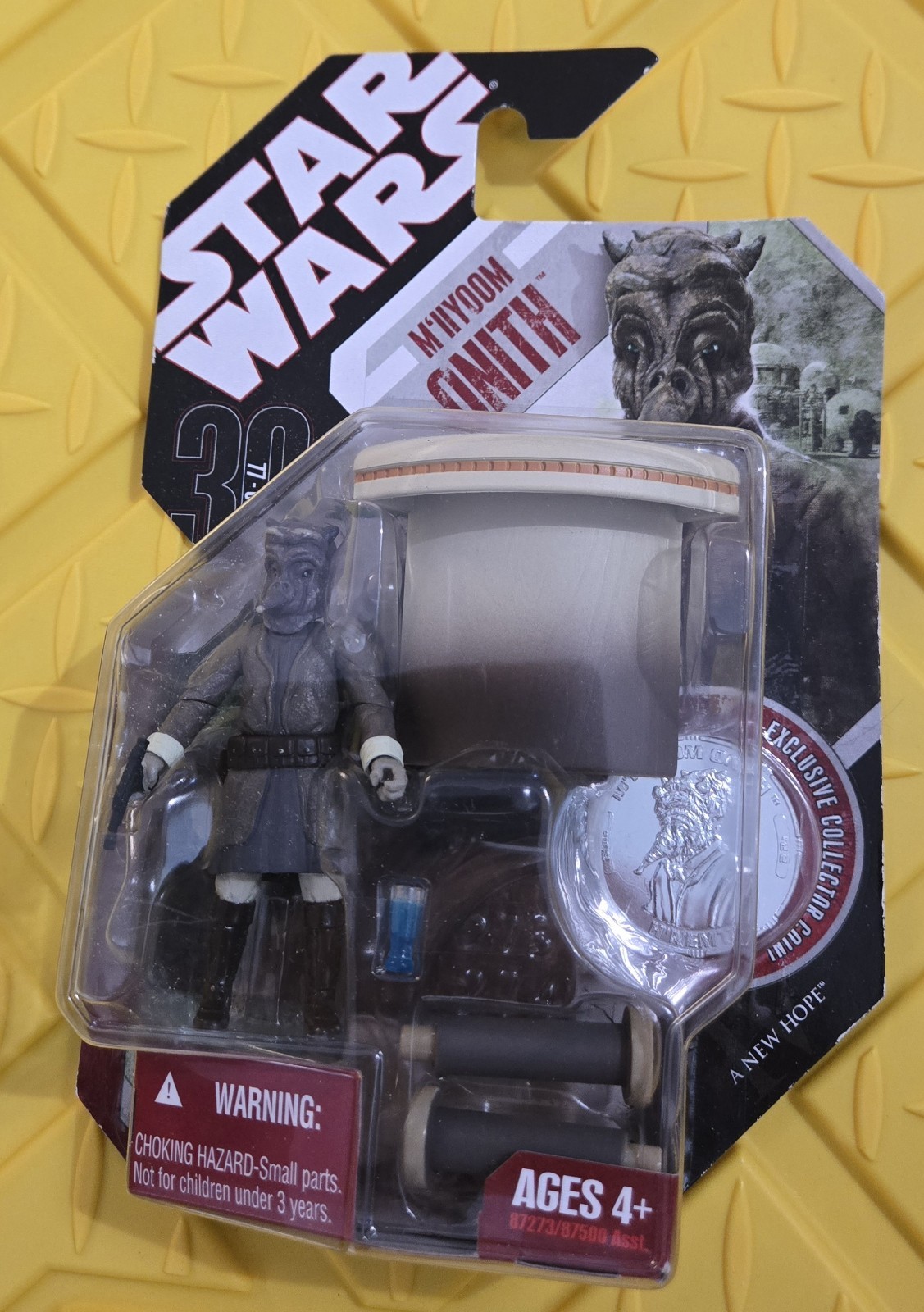 Hasbro Star Wars 2007 30th Anniversary Modellino M'IIYOOM ONITH (#22) 3,75"