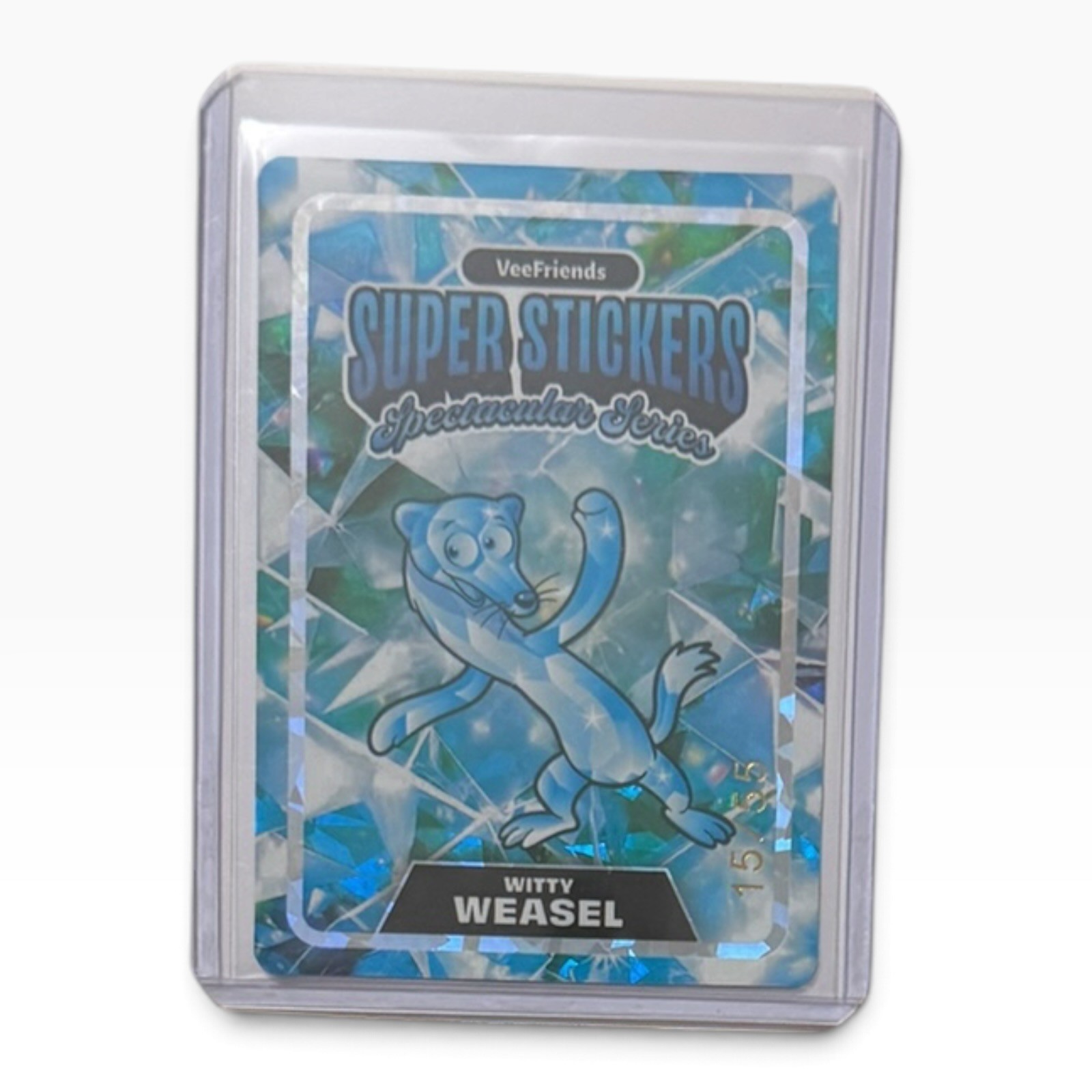 2026 VeeFriends Super adesivi donnola spiritosa diamante su diamante 15/35