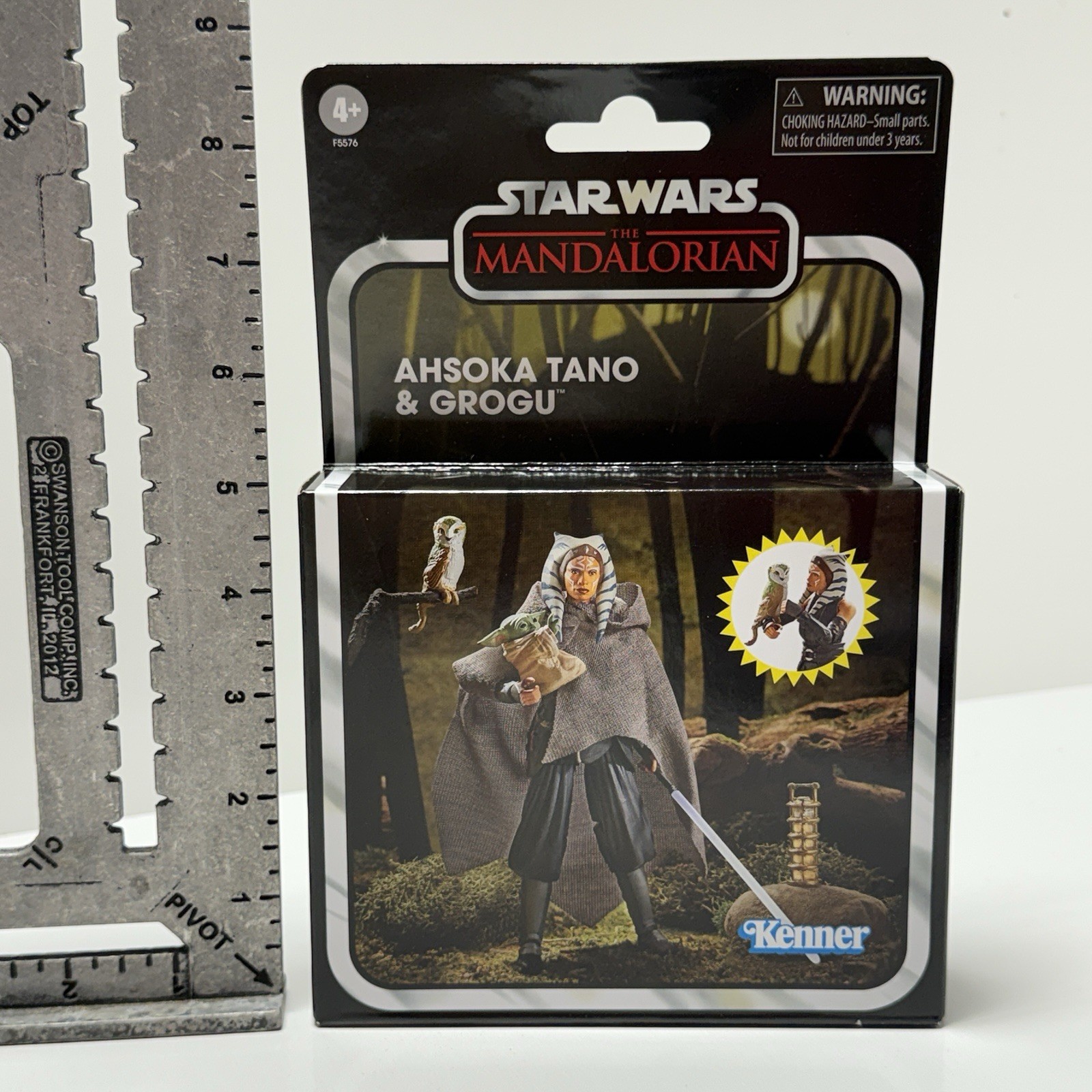 2022 Star Wars Mandalorian Ahsoka Tano & Grogu Deluxe Action 3.75 Vintage