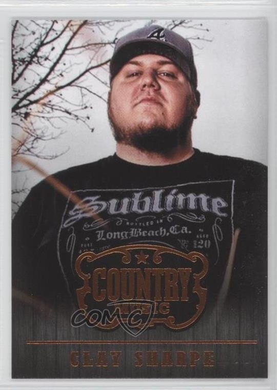 2014 Panini Country Music Clay Sharpe #59 1s8