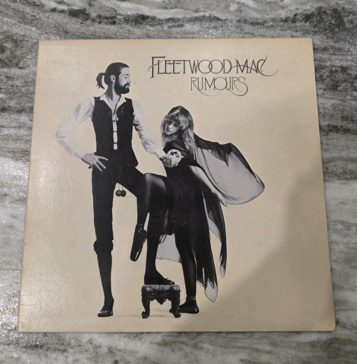 Fleetwood Mac Rumours 1977 First Press Winchester Textured LP VG BSK-3010