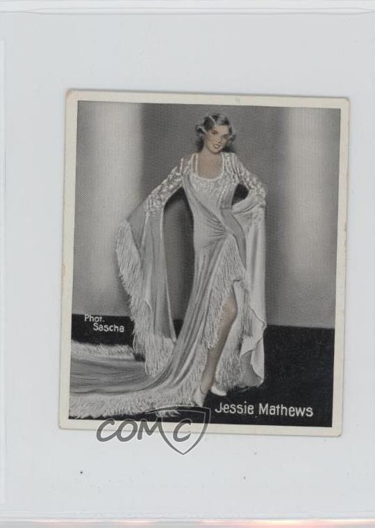 1934 Eckstein-Halpaus Die Tanzbuhnen der Welt Tobacco Jessie Mathews #210 0w6