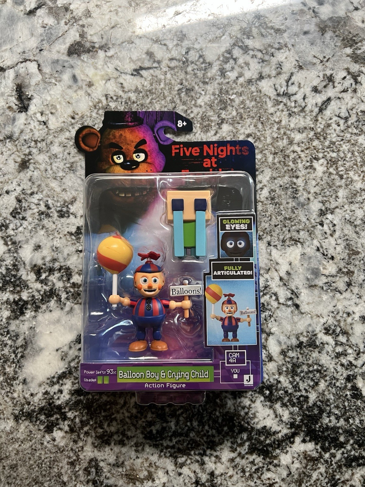Jazwares FNAF Five Night's at Freddy's Balloon Boy and Crying Child Set di figure