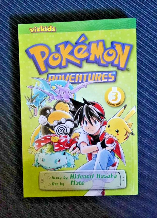 PokeMon Adventures #3 Manga di Hidenori Kusaka / Mato