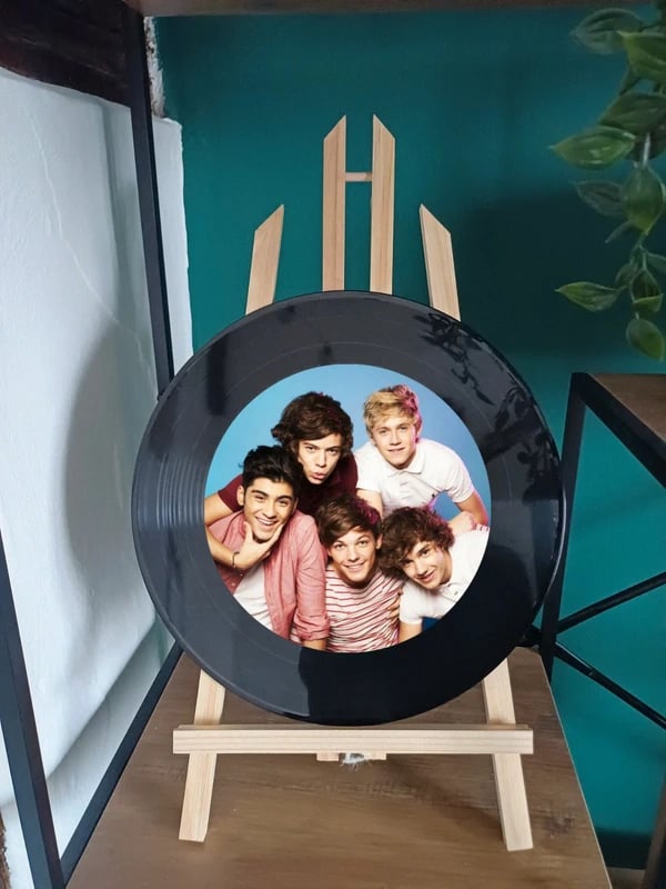 Vinyle One direction décoratif en très bon état vintage/retro