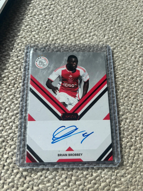 Brian brobbey /50 daka gesigneerd