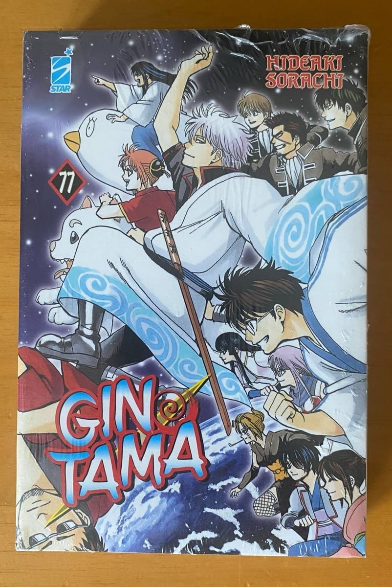 Manga Gintama 77 + Mini Shikishi sigillato - Hideaki Sorachi - Star comics