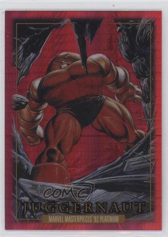 2024 Upper Deck Marvel Masterpieces '92 Prisma Rosso /492 Juggernaut #45 0d0g