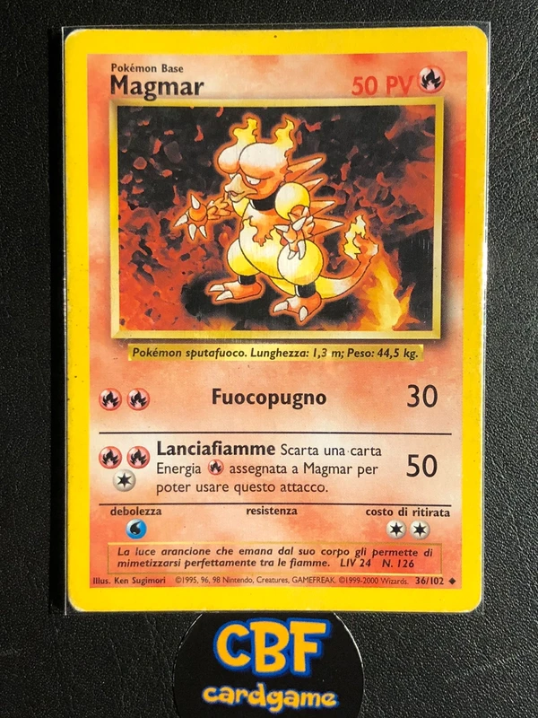 Magmar 36/102 Set Base