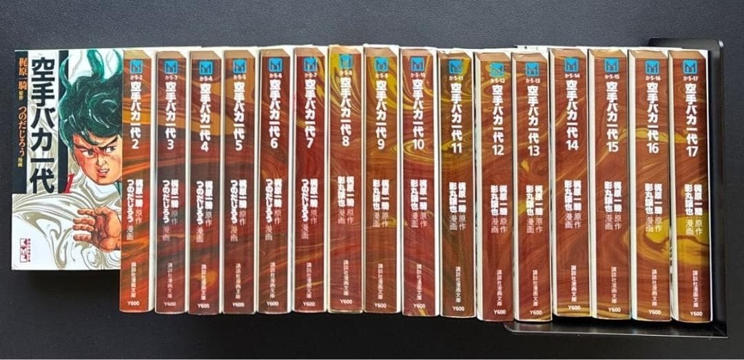 Karate Baka Ichidai Karate Master Vol.1-17 Set Completo Manga Giapponese Raro