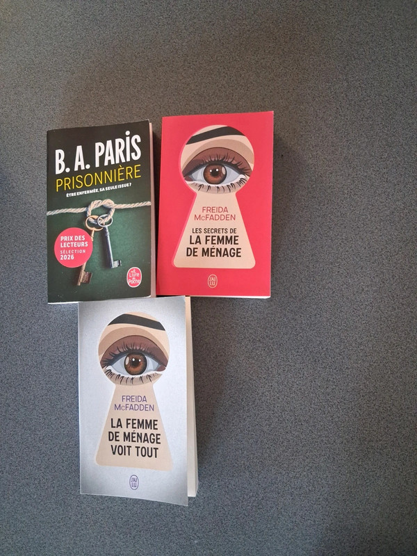 Lot 3 thrillers