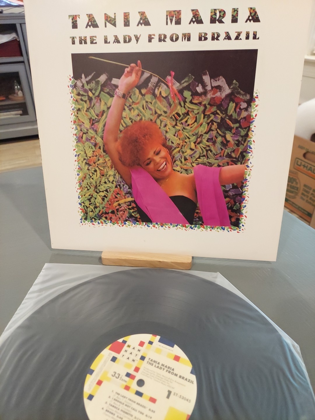Tania Maria -Lady From Brazil 1986! EX Vinyl & Jacket/George Duke!