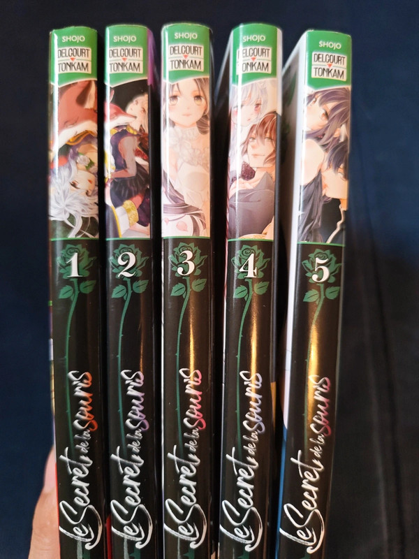 Manga presque intégrale à jour Le Secret de la souris, 5 tomes sur 6