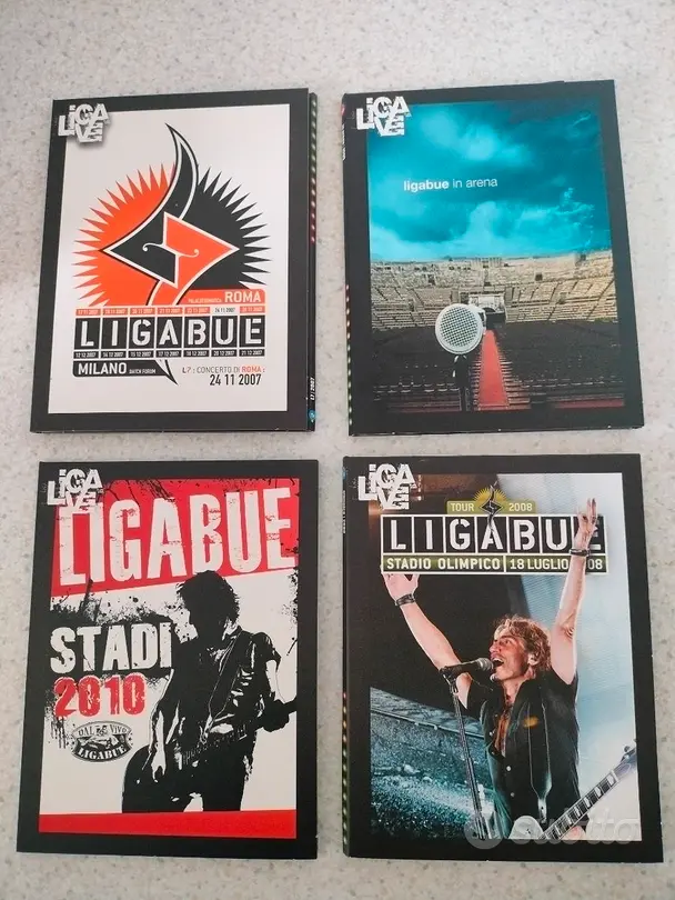 4 CD ligabue anni 2000