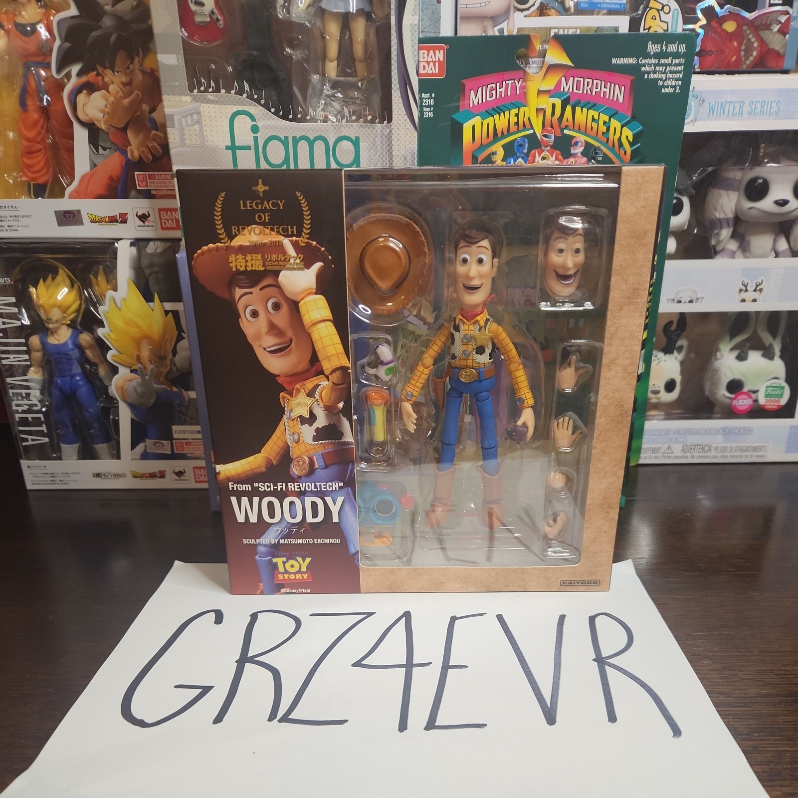 Revoltech Toy Story Disney Pixar Woody #010 Kaiyodo ~ versione Giappone ~ SPEDIZIONE GRATUITA 