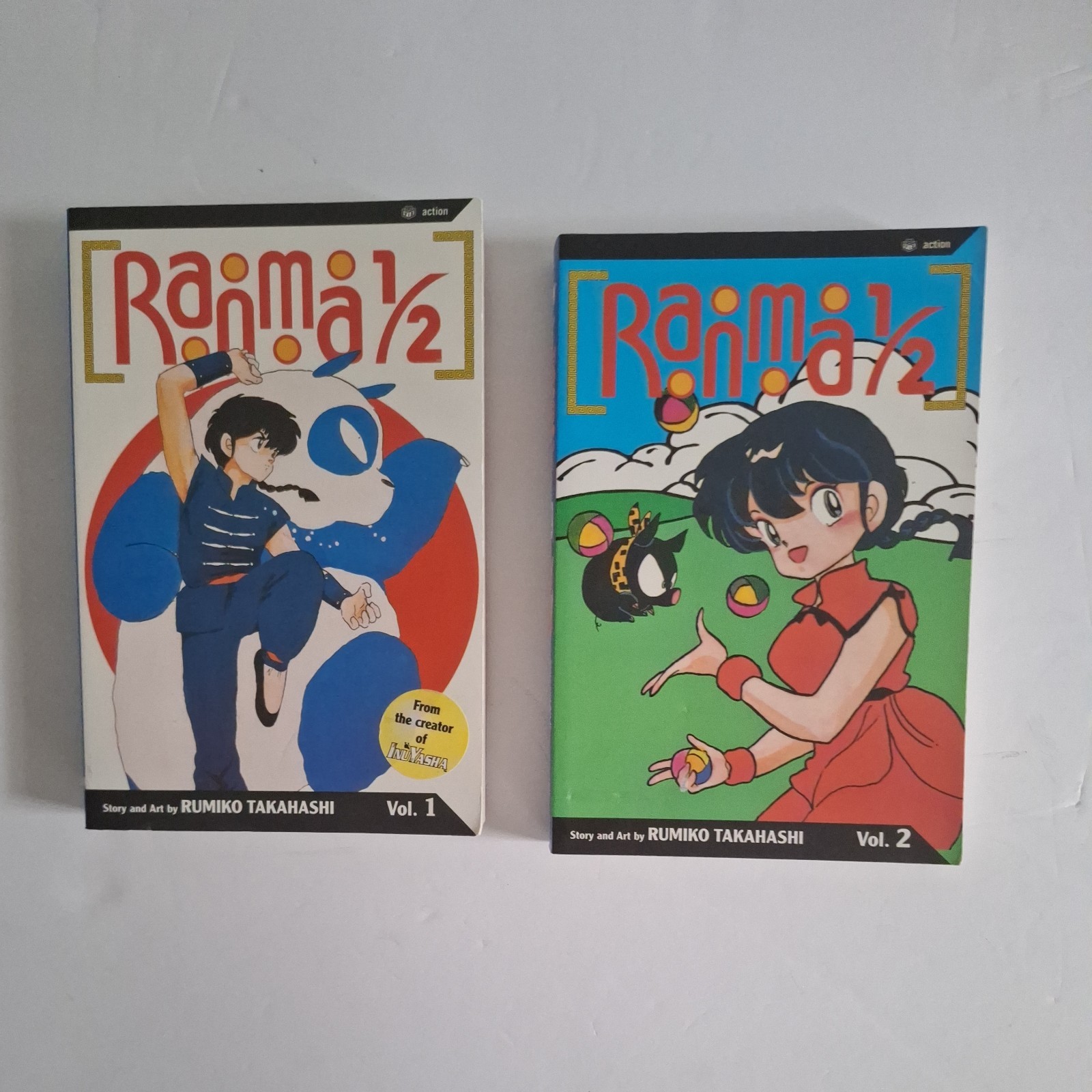 Ranma 1/2 Manga di Rumiko Takahashi serie completa volumi 1-2