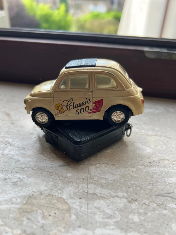 Modellino vintage Fiat 500