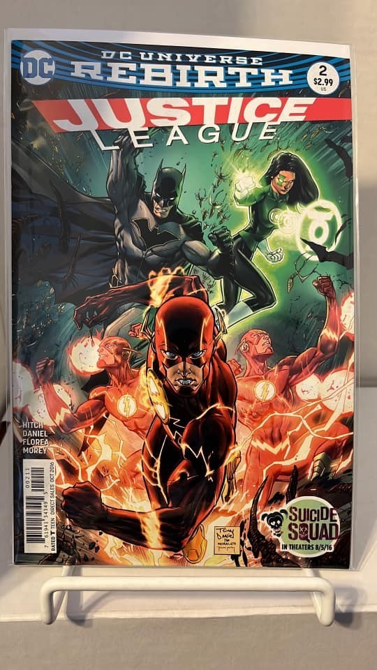 34359: DC COMICS JUSTICE LEAGUE #2 grado quasi nuovo