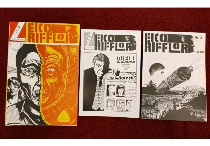 Eico Rifflor + Duello nella Sierra 1-3, fumetto RCI, RARO - Gerd Pontius, Bläcker