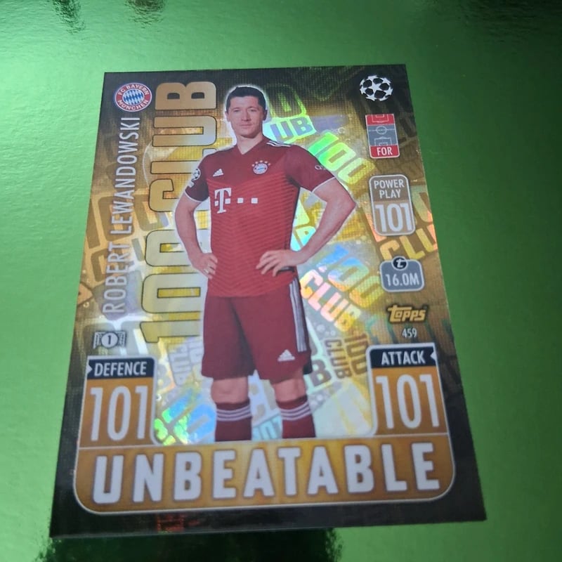 Carta Topps Robert  Lewandowski Unbeatable