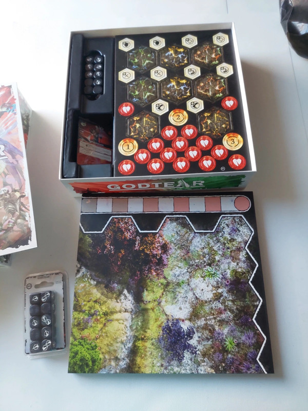 Godtear boardgame, starter box