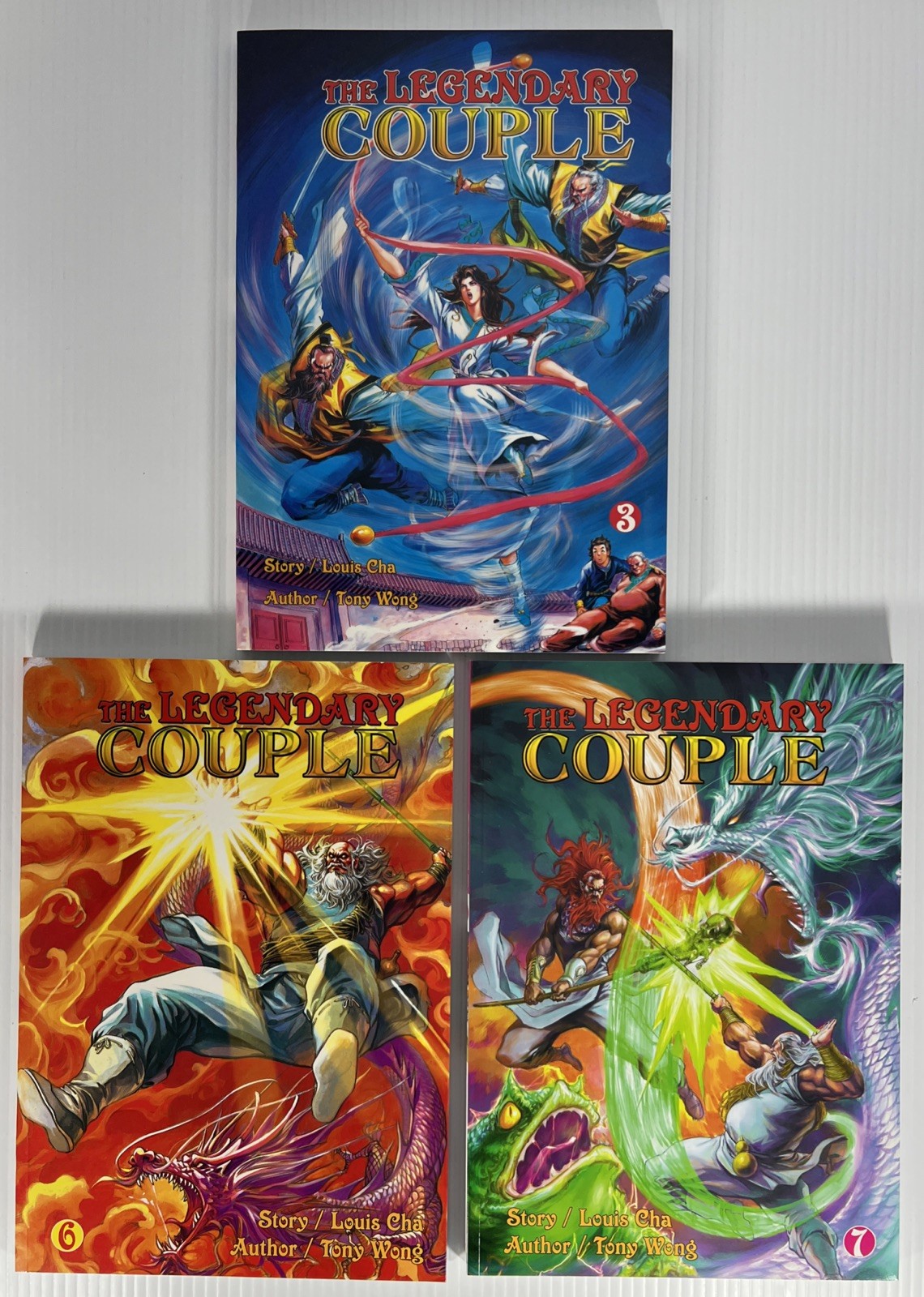 La Coppia Leggendaria Vol. 3, 6-7 TPB Louis Cha Tony Wong 2002 quasi nuovo arti marziali